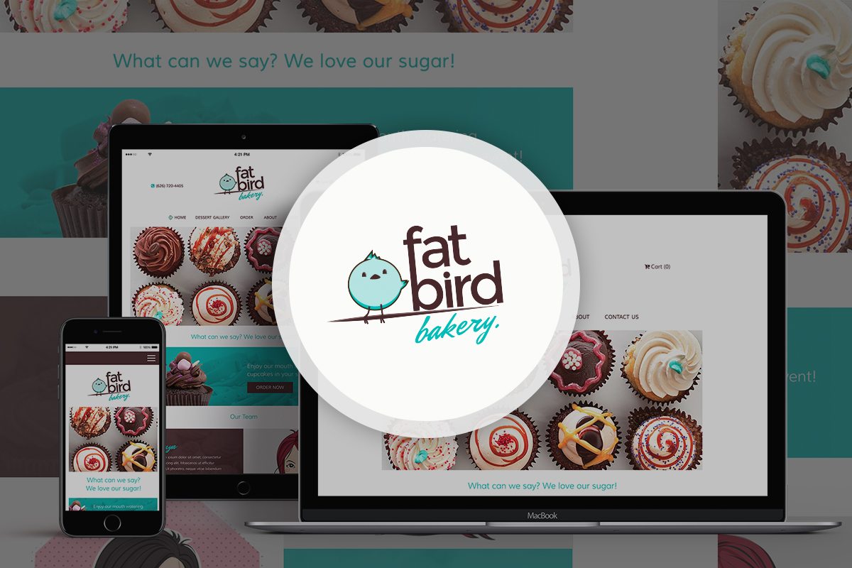Fat Bird Bakery – Logo & Website