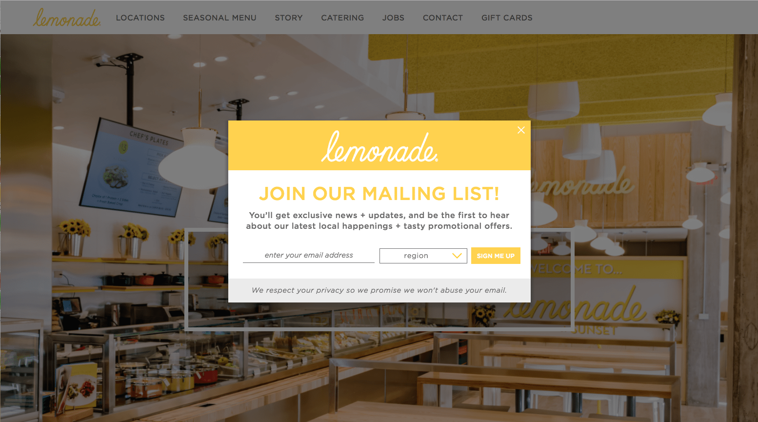 lemonade - mailing list