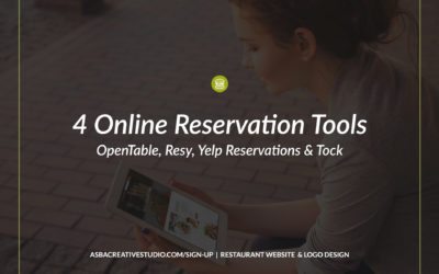 4 Online Reservation Tools – OpenTable, Resy, Yelp Reservations & Tock